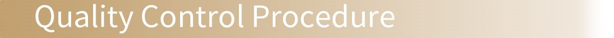 SeparatorTitle_Quality Control Procedure